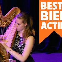 Mini-concert en workshop harp spelen