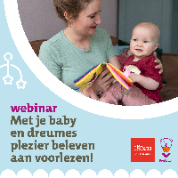 BoekStart Webinar: met je baby en dreumes plezier beleven aan voorlezen