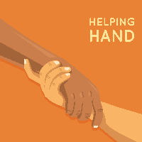 Helpende hand in eigen hand / Pomagacz we własnej osobie