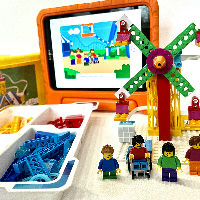 DigiBiebLab: Bouw en programmeer het pretpark met LEGO Spike Essential