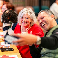 Dineren tussen de boeken