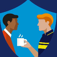 Koffie met een Cop
