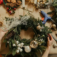 Workshop kerstkrans maken