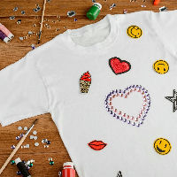 Workshop: Versier je eigen T-shirt (9+)