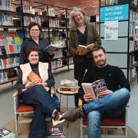 BoekenProeven met Jeanette, Danny, Yvonne en Manon