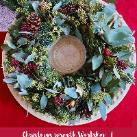 Workshop: Christmas wreath / Kerstkrans maken