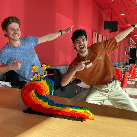 Workshop van LEGO® MASTERS Thom en Twan