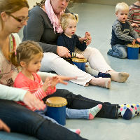 Muziek maken voor de allerkleinsten. (Muziek op Schoot)
