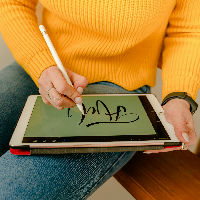 Digitaal tekenen en houtbranden voor Vader- en Moederdag