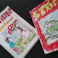 Workshop 'Maak je eigen mini strip/zine' op de Stripmakersmarkt
