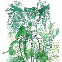 Expositie linosneden en balpentekeningen Gerrie Cuijpers