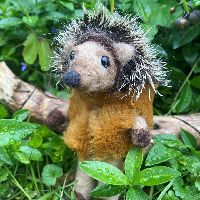 Maak een egel in 2 naaldvilt workshops