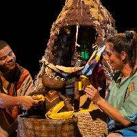 Kindervoorstelling Anansi de Spin – Sterker dan Olifant 02-07-2025 16:00