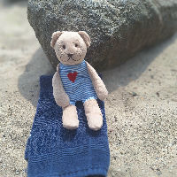 Voorleesbeer uit logeren