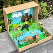 Creative workshop 'Into the Wild: Animal Habitat Diorama'