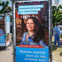 Waarom moeilijk doen als het duidelijk kan!