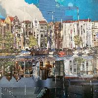 Expositie Walcheren geknipt en geplakt