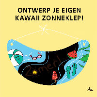Workshop: ontwerp je eigen kawaii zonneklep met Lizzy van Talldoor Art