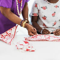 Workshop Angisa vouwen