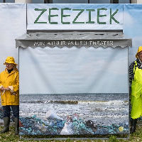 Miniatuur milieu theater Zeeziek