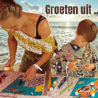 Groeten uit .... Maak je eigen zomerse ansichtkaart!