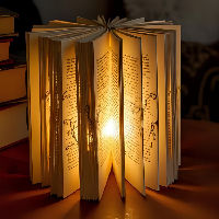 Kerstvakantieknutselen: Boekenlampje maken