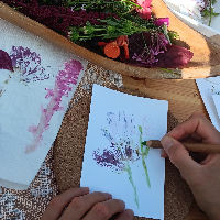 Pletpret met bloemen (6-12 jr)