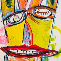 Kunst in de Bieb : deze maand de cursisten van kunstenaar Aschwin Breur