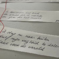 Expositie Levenstekens; poëzie en beeldende kunst