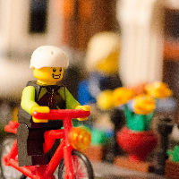 Buiten spelen met LEGO en boekjes!