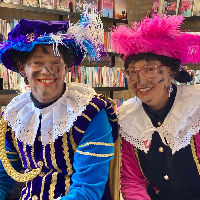 Voorleesfeestje met de Piet