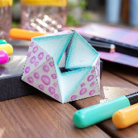 Herfstvakantieknutselen: Flextangle maken