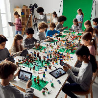Greenscreen Stop Motion met LEGO (6-12jr)