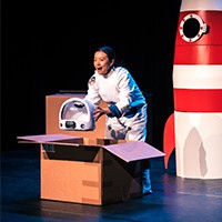 Theatervoorstelling André het Astronautje