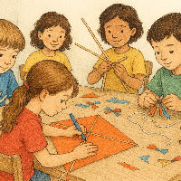 Zomerplezier: Workshop vliegers maken