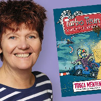 Tosca Menten leest voor uit Turbo Teun in de Bibliotheek
