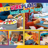 De Kinderwerkplaats komt naar je toe!