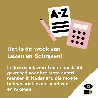 Week van Lezen en Schrijven in de Bibliotheek