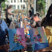 Vrij schilderen op canvas (12 - 25jr)