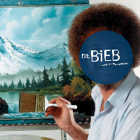 Expositie Bieb Ross: Bob Ross schilderijen van onze eigen medewerkers