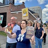 Lezersmars voor vrijheid en democratie