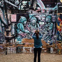 Street-art wandeling voor jongeren