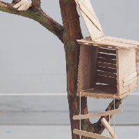 Bouw je eigen mini-boomhut!