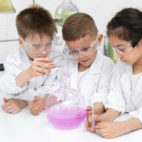 Workshop van Mad Science: Labwerk