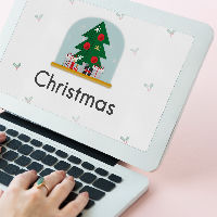 Kerstkaarten maken met Canva