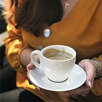 Koffie en kletspot