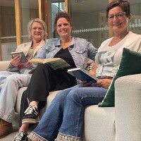 BoekenProeven met Marianne, Annemieke en Nathasja