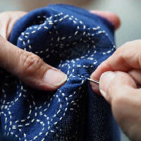 Sashiko Workshop (onderdeel van Textiel Bieb)