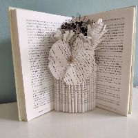 Boek Frutselen - workshop boekenvaas maken