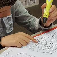 Tekenen met de 3D-pen Dongen